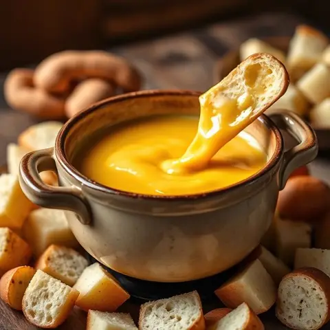 Sopa de cebola gratinada com nozinhos