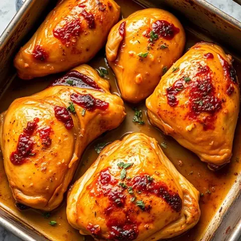 Frango ao mel e mostarda