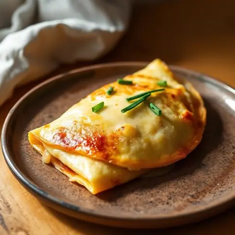 Omelete de frescal chimichurri