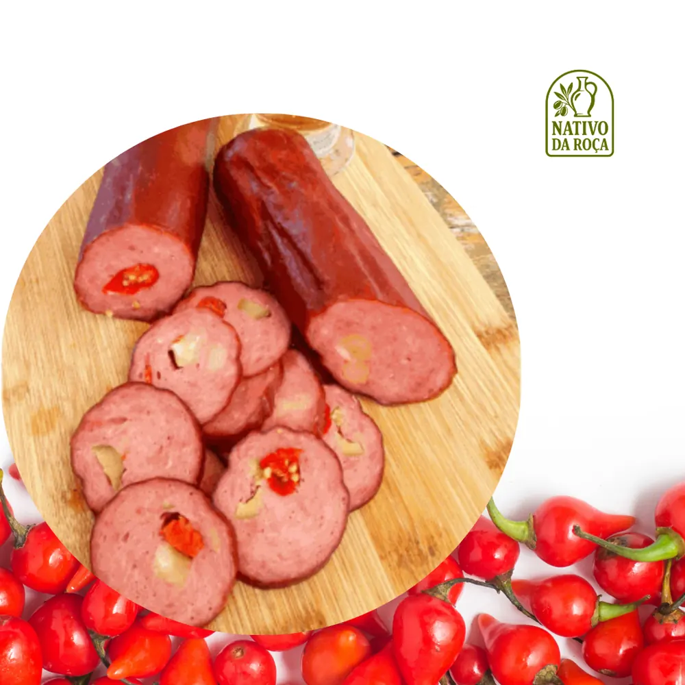 Salame com Pimenta Biquinho Defumado